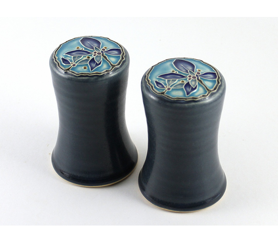 Ceramic Salt and Pepper Shakers with Berry design